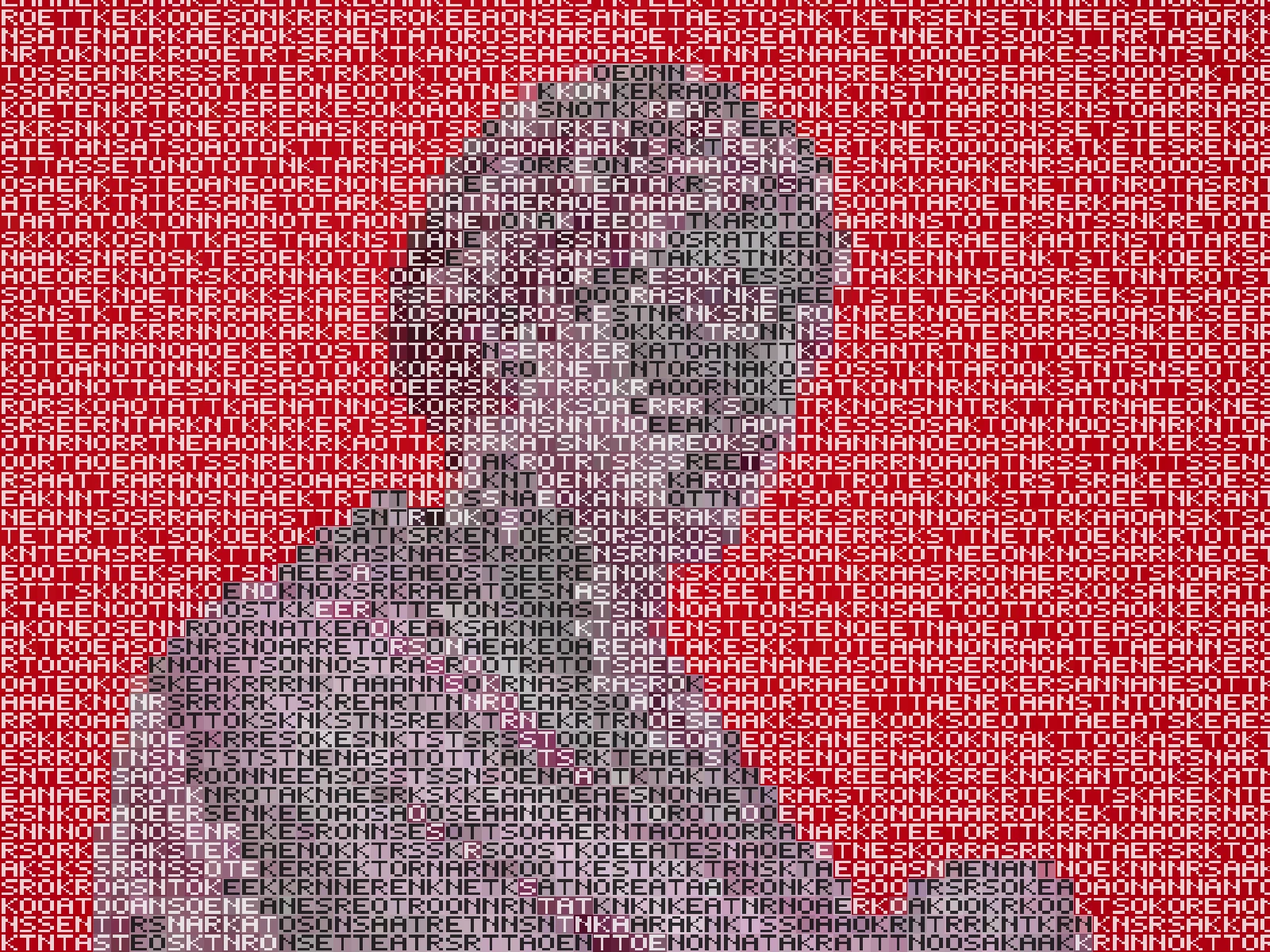 word mosaic effect thumbnail